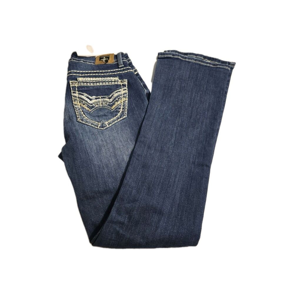 Western Blue Bootcut Jeans Womens Size 9 Fit Category The Original Premium Blue